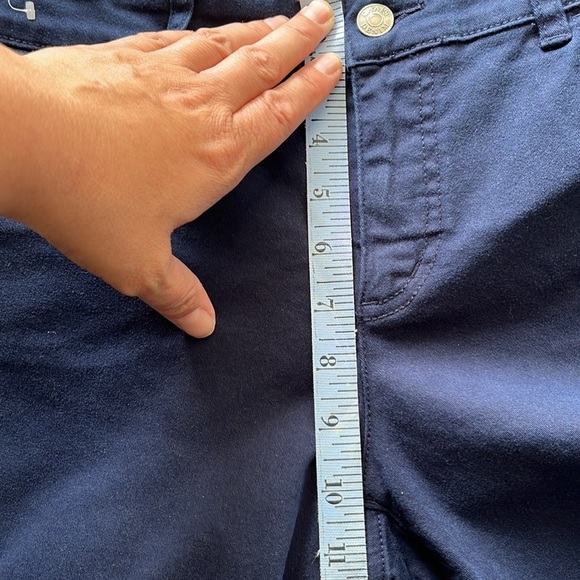 CHAPS Blue Ankle Cropped Capris Classic Style, Women’s Sz 6 - Picture 10 of 12